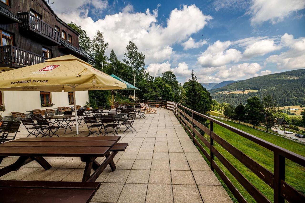 Hotel Svycarska Bouda Špindlerŭv Mlýn Exterior foto