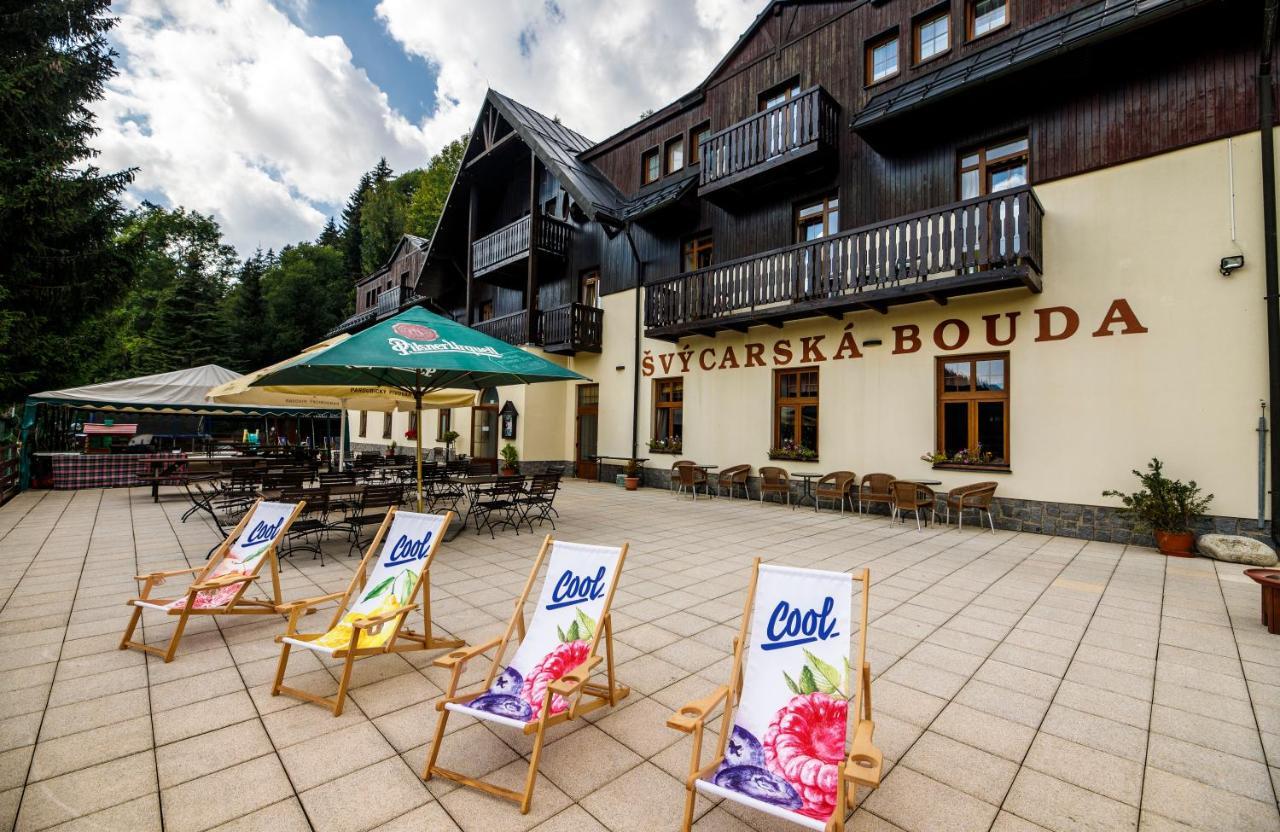 Hotel Svycarska Bouda Špindlerŭv Mlýn Exterior foto